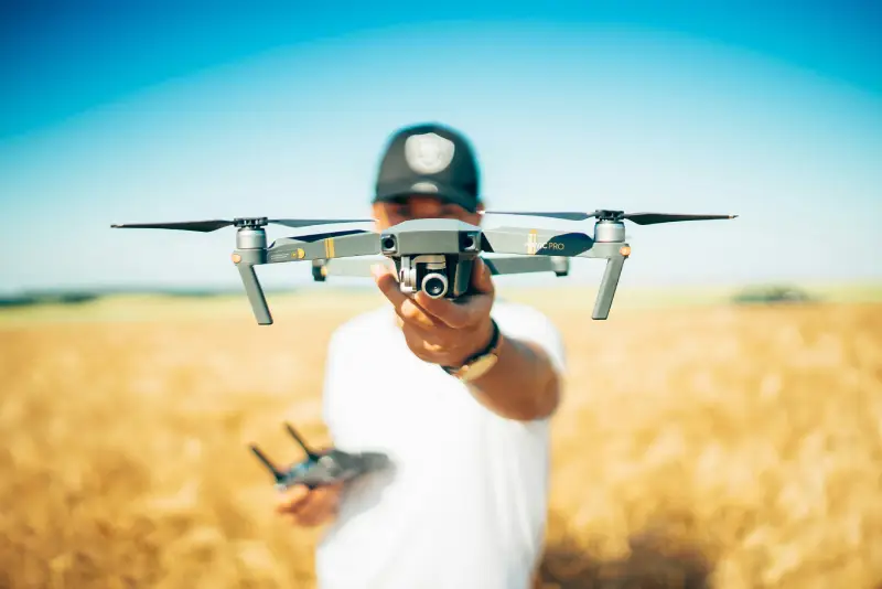 Topografia drone agricultura precisão